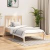 vidaXL Bed Frame without Mattress 100x200 cm Solid Wood