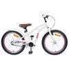 vidaXL Kids Bike 22'' for 7-12 Years Old White