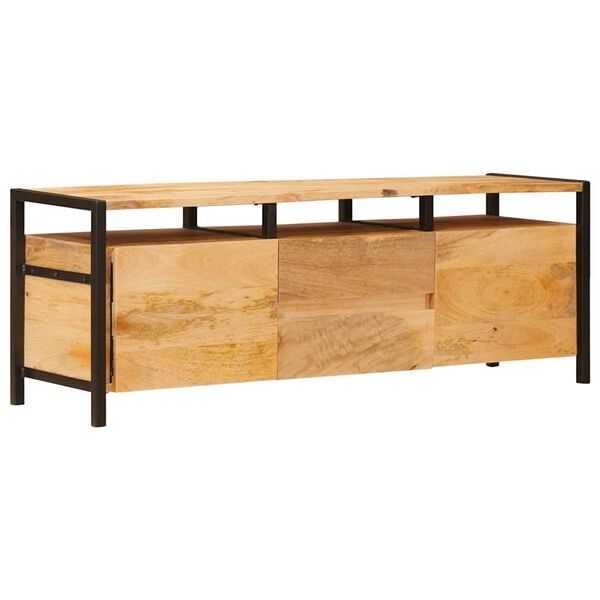 vidaXL Storage Cabinets Brown 110 x 30 x 40 cm Solid Mango Wood