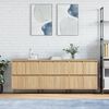 vidaXL Sideboards 3 pcs Sonoma Oak Engineered Wood