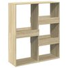 vidaXL Room Divider Sonoma Oak 100x33x115 cm Engineered Wood