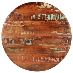 vidaXL Table Top &Oslash; 80x1.5 cm Round Solid Wood Reclaimed