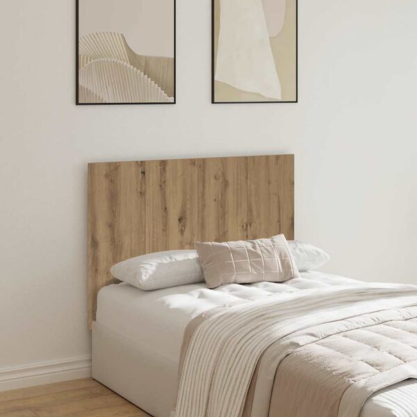 vidaXL Bed Headboard Artisan Oak 120x1.5x80 cm Engineered Wood