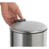 Practo Home Pedal Bin 20 L Matt Stainless Steel