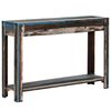 vidaXL Console Table Solid Wood Vintage 118x30x80 cm
