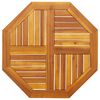 vidaXL Table Top 70x70x2 cm Octagonal Solid Wood Acacia