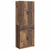 vidaXL Cabinet Set 2 pcs Old Wood Engineered Wood