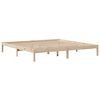 vidaXL Bed Frame without Mattress 180x200 cm Super King Solid Wood Pine