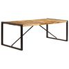 vidaXL Dining Table 220x100x75 cm Solid Mango Wood