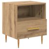 vidaXL Bedside Table 2 pcs Brown 40 x 35 x 47.5 cm Engineered Wood