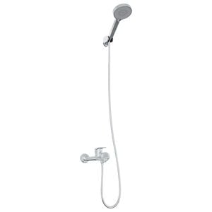 vidaXL Shower Head Set Chrome G 1/2 inches