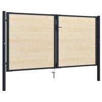 vidaXL Fence Slats 40 pcs 134 cm Solid Wood Spruce