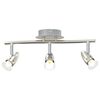 vidaXL Ceiling Spotlight Matt nickel 36.5 x 10 x 12.5 cm Steel