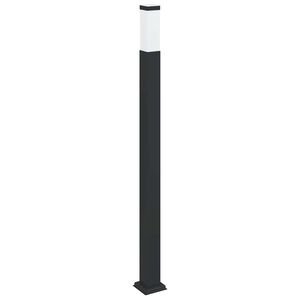 vidaXL Bollard Light 110 cm Black IP44