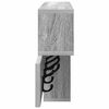 vidaXL Wall-Mounted Coat Rack Grey Sonoma 100 x 12 x 43.5 cm