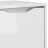 vidaXL Bathroom Cabinet High Gloss White 40.5 x 40 x 44 cm
