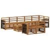 vidaXL Sofa Sets Solid Acacia Wood