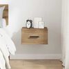 vidaXL Bedside Cabinet Artisan Oak 35 x 35 x 20 cm Engineered Wood
