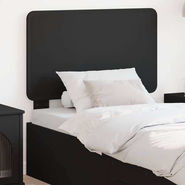 vidaXL Headboard Black Oak 80 cm Engineered wood