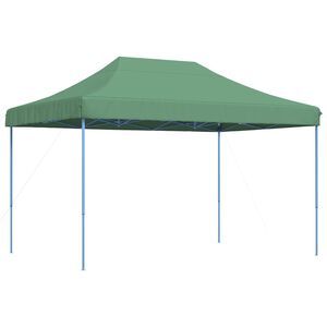 vidaXL Party Tent 279 x 410 x 315 cm Green Oxford Fabric
