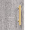 vidaXL Highboard Grey Sonoma 69.5x34x180 cm Engineered Wood