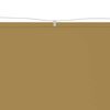 vidaXL Vertical Awning Beige 140x800 cm Oxford Fabric