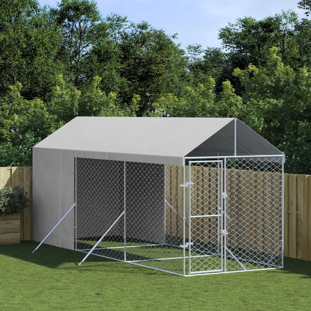 Metal roof for 10x10 dog kennel sales