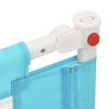 vidaXL Toddler Safety Bed Rail Blue 90x25 cm Fabric