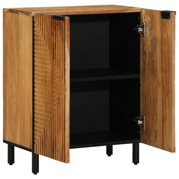 vidaXL Sideboard 60x33x75 cm Solid Wood Acacia