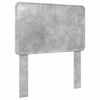 vidaXL Headboard Concrete Grey 100 cm Engineered wood