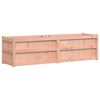 vidaXL Garden Planter | Natural Wood | Solid Douglas wood | Large | Sturdy