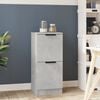 vidaXL Sideboard Concrete Grey 30x30x70 cm Engineered Wood