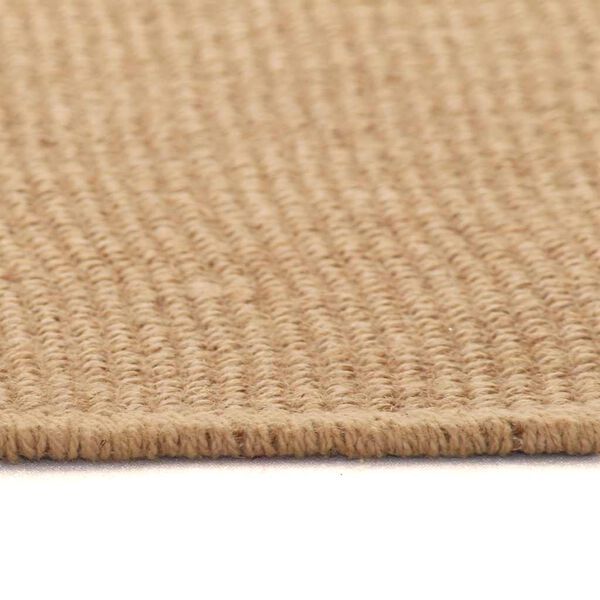 vidaXL Area Rug Jute with Latex Backing 200x300 cm