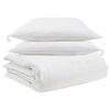 vidaXL Duvet Set with Pillow 3 pcs White Down Feather