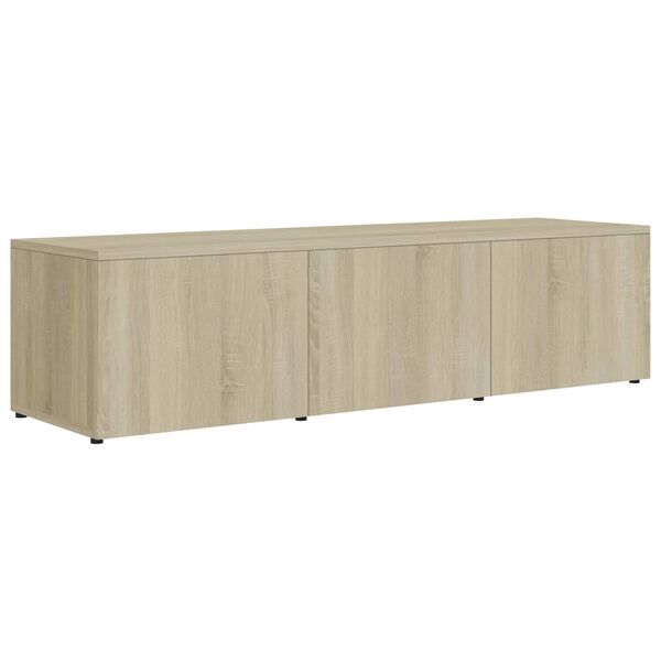 vidaXL TV Cabinet Sonoma Oak 120x34x30 cm Engineered Wood