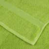 vidaXL Premium Towels SOLUND 4 pcs Apple Green 100x200 cm 600 gsm