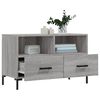 vidaXL TV Cabinet Grey Sonoma 80x36x50 cm Engineered Wood