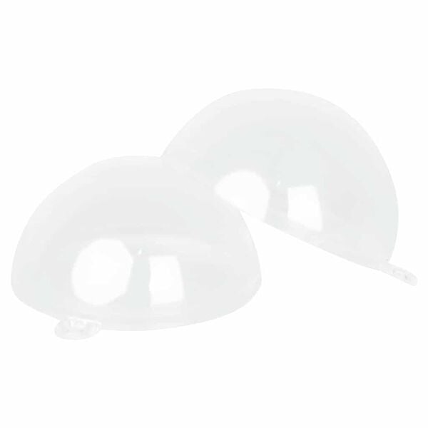 vidaXL Christmas Bauble Set 100 pcs Transparent &Oslash; 8 cm