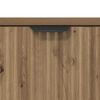 vidaXL Sideboard Artisan Oak 89.5 x 33 x 82 cm Engineered Wood