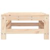 vidaXL Garden Footstool Solid Wood Pine