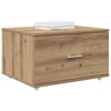 vidaXL Drawer Cabinet Brown 55 x 45 x 33.5 cm Engineered wood
