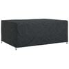 vidaXL Furniture Cover Plain Black 280 x 204 x 106 cm 420D