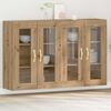 vidaXL Wall Cabinets 2 pcs Artisan Oak 69.5 x 34 x 90 cm