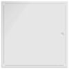 vidaXL Access Panel White 53 x 53 x 3 cm Steel