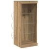 vidaXL LED Sideboard Artisan Oak 41 x 37 x 100 cm Engineered Wood
