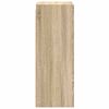 vidaXL Hanging Cabinet Sonoma Oak 40 x 29.5 x 80 cm Engineered Wood