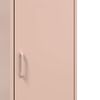 vidaXL Highboard Pink 36x39x113 cm Steel