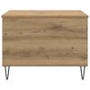 vidaXL Coffee Table Artisan Oak 60 x 44.5 x 45 cm Engineered Wood