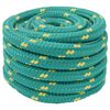 vidaXL Boat Rope 4 mm 5 m Green