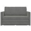 vidaXL Folding Sofa Bed Dark Grey 124 x 71 x 78 cm Velvet